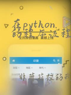 在python的程序流程图中可以用处理框