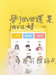 学java还是java好