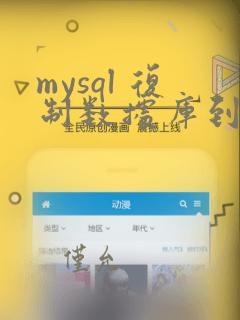 mysql 复制数据库到另一个数据库