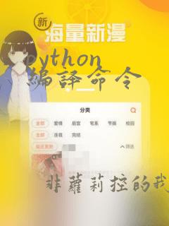 python 编译命令