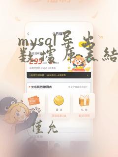 mysql导出数据库表结构命令