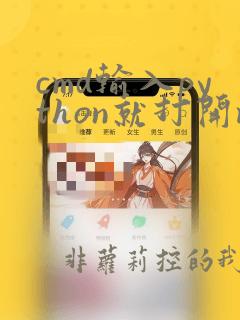 cmd输入python就打开microstore