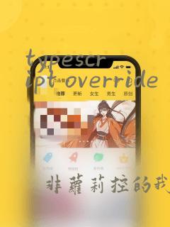 typescript override
