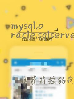 mysql,oracle,sqlserver的区别