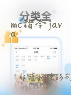 mc指令java