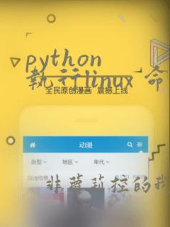 python 执行linux 命令