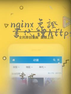 nginx免证书代理https