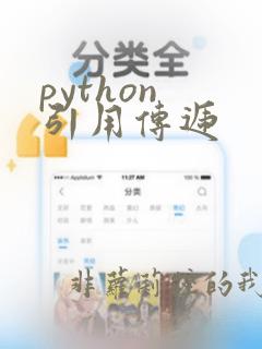 python 引用传递