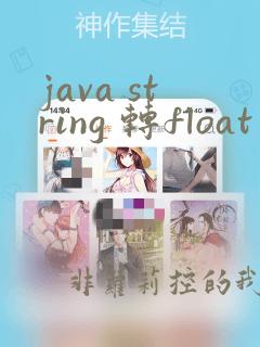 java string 转float