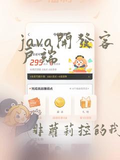 java开发客户端