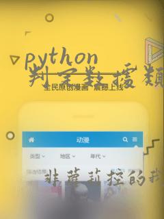 python 判定数据类型