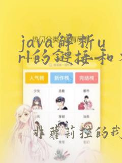 java解析url的链接和参数