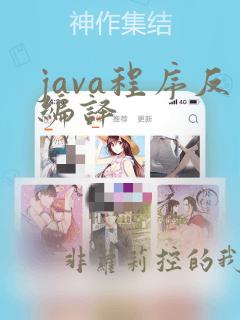 java程序反编译