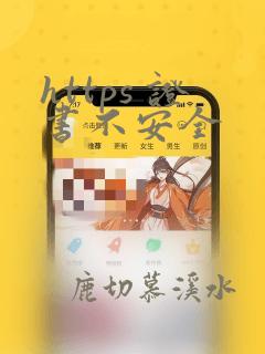 https 证书不安全