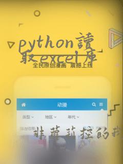 python读取excel库