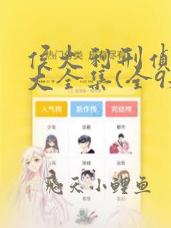 侯大利刑侦笔记大全集(全9册)全书