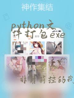 python文件打包exe