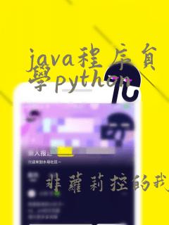 java程序员学python