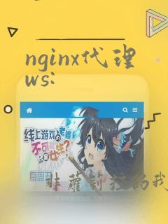 nginx代理ws: