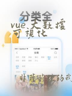 vue 大数据可视化