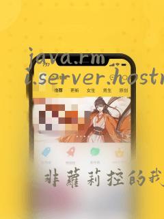 java.rmi.server.hostname