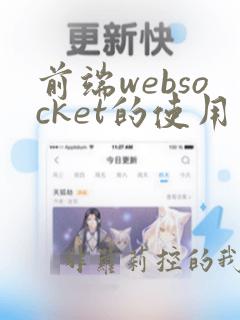前端websocket的使用