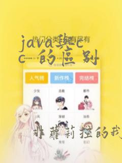 java与c c 的区别
