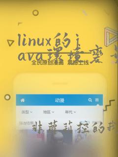 linux的java环境变量配置