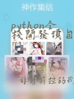 python全栈开发项目实战