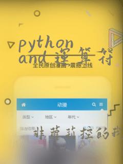python and 运算符