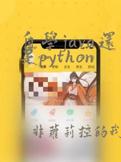 自学java还是python