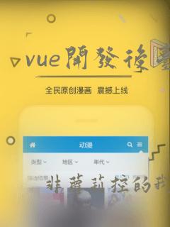 vue开发后台