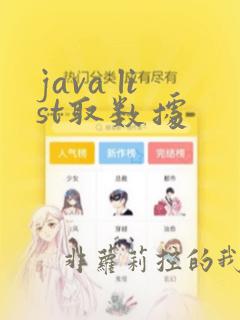 java list取数据