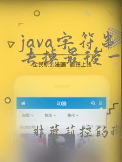 java字符串去掉最后一个逗号