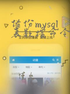 备份mysql表数据命令