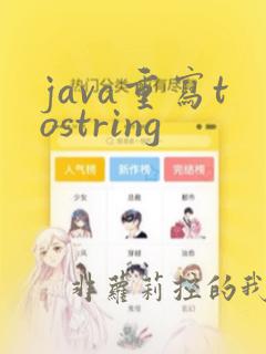 java重写tostring