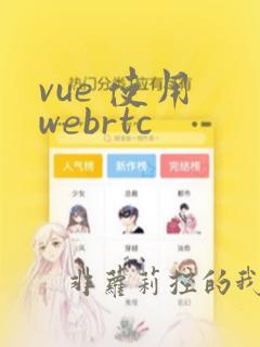 vue 使用 webrtc