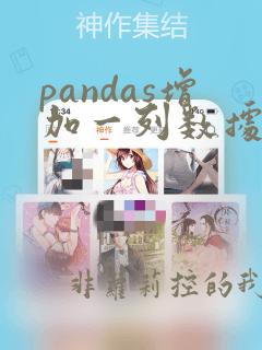 pandas增加一列数据