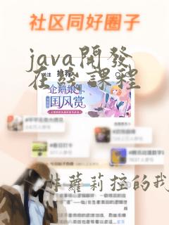 java开发 在线课程