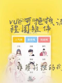 vue可拖拽流程图组件