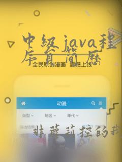 中级java程序员简历