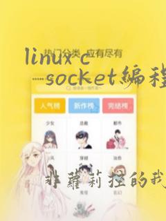 linux c   socket编程