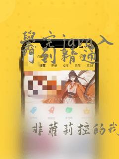 学完java入门到精通