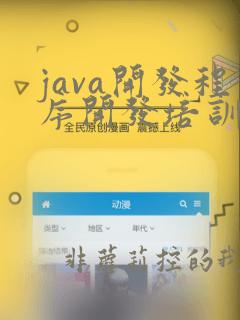 java开发程序开发培训班