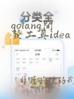 golang开发工具idea
