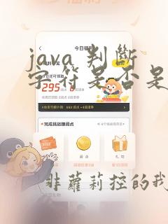 java 判断字符是否是字母