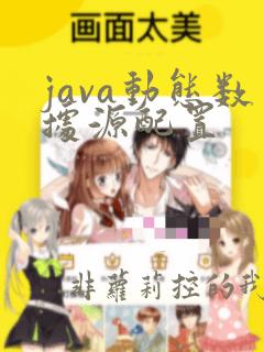 java动态数据源配置