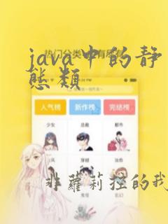 java中的静态类