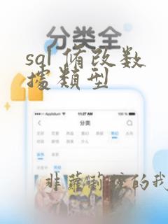 sql 修改数据类型