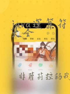 java运算符大全